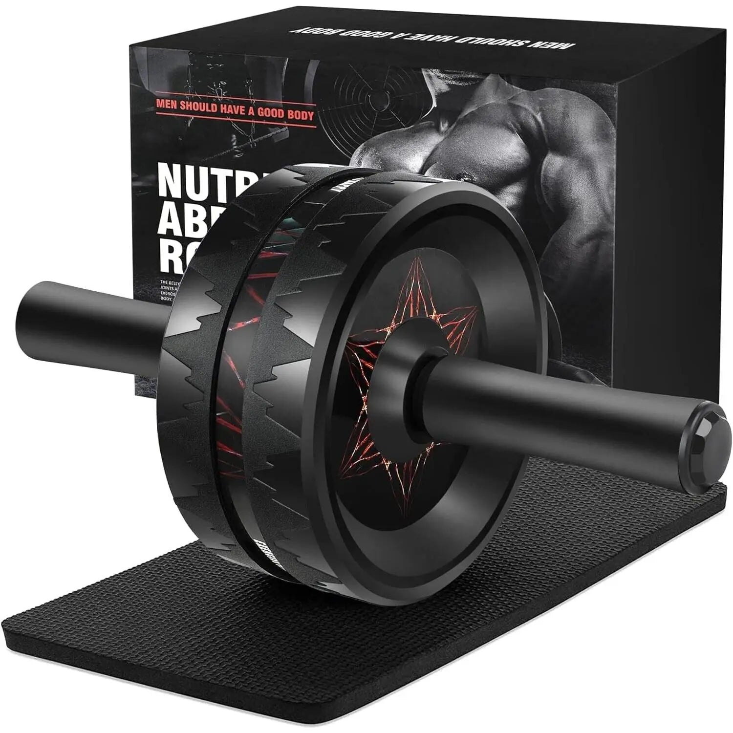 Rueda Abdominal Fitness Exercise Weight Lift
