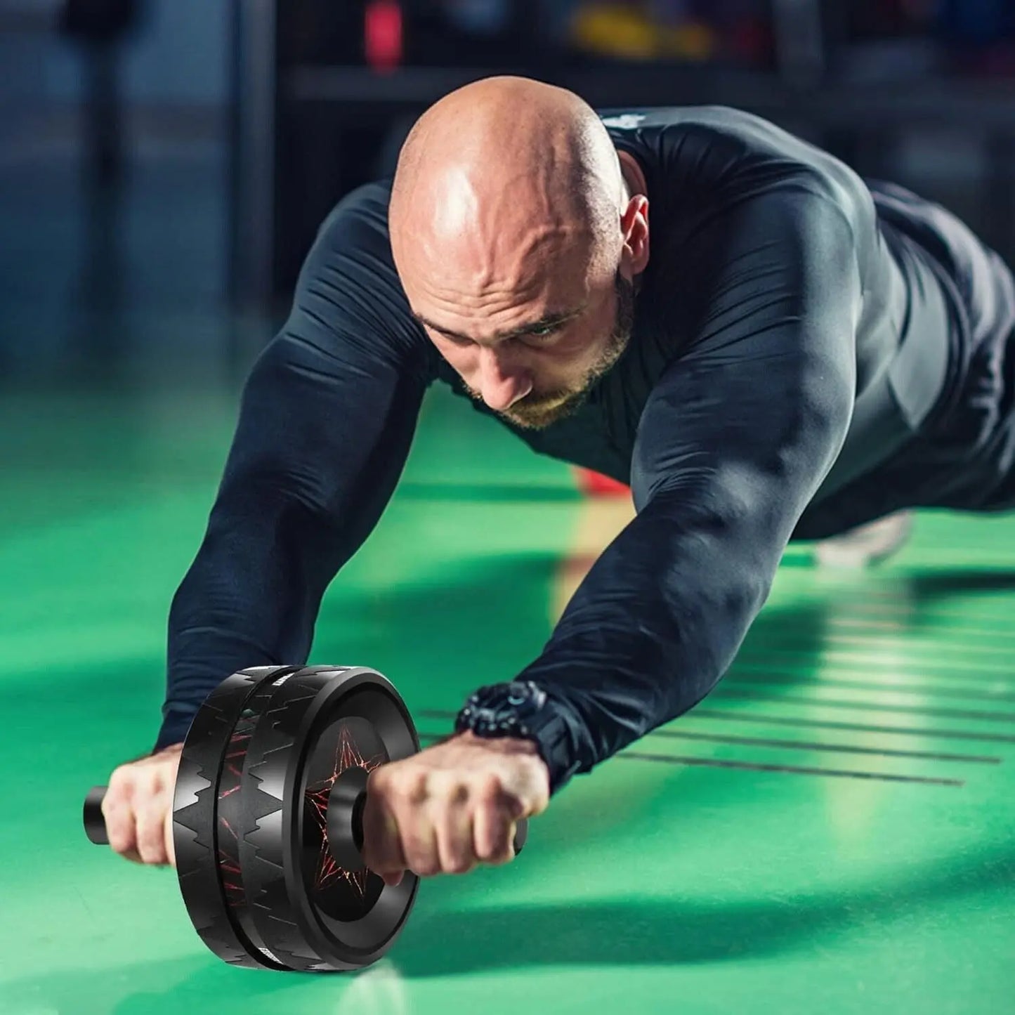 Rueda Abdominal Fitness Exercise Weight Lift